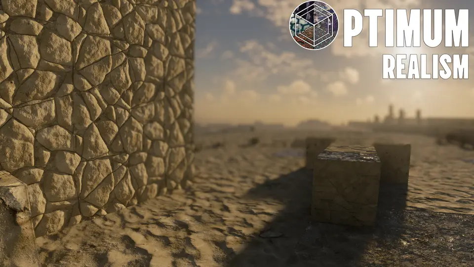 Stone surface with enhanced depth