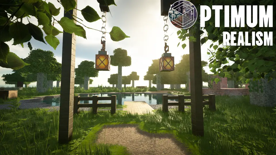 Optimum Realism forest scene with shader