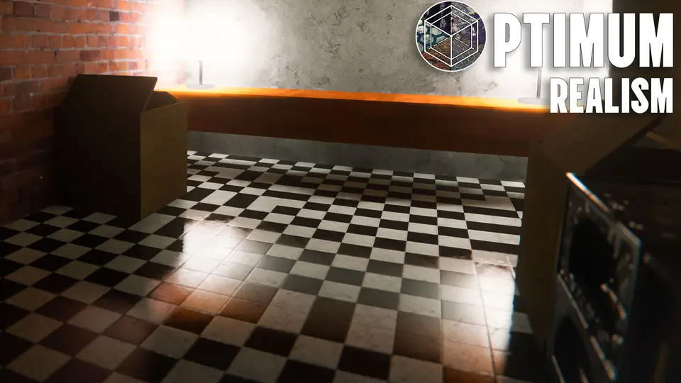 Optimum Realism reflection scene with shader